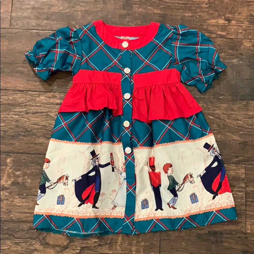 NWT Toddler Nutcracker Christmas Dress